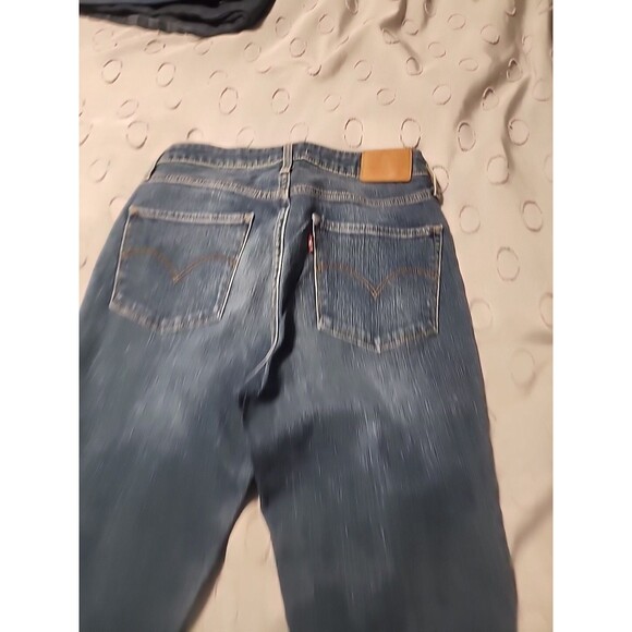 Levis 721 Jeans Women's Size 29 Blue Denim High-Rise Skinny Stretch - Picture 6 of 9